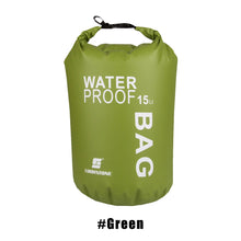 Load image into Gallery viewer, 15L Waterproof Dry Bag Pack Sack Swimming Rafting Kayaking River Trekking Floating Sailing Canoing Boating Water Bag