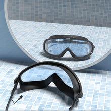 Load image into Gallery viewer, Swimming Goggles Adults Waterproof Large Frame Swim Diving Mask Eyewear UV Anti Fog Adjustable Pool Glasses