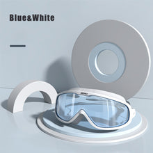 Load image into Gallery viewer, Swimming Goggles Adults Waterproof Large Frame Swim Diving Mask Eyewear UV Anti Fog Adjustable Pool Glasses