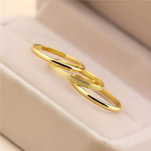 Load image into Gallery viewer, Index Finger Ring Female Titanium Steel Extremely Fine Smooth Frosted Small Plain Ring Couples Set Trend Women Tail Ring