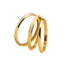 Load image into Gallery viewer, Index Finger Ring Female Titanium Steel Extremely Fine Smooth Frosted Small Plain Ring Couples Set Trend Women Tail Ring