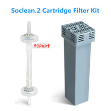 Load image into Gallery viewer, Cartridge Filter Kit Filter Cotton Ventilator Cleaner and Sanitizer for SoClean2 Cpap
