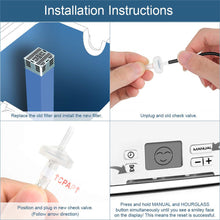 Load image into Gallery viewer, Cartridge Filter Kit Filter Cotton Ventilator Cleaner and Sanitizer for SoClean2 Cpap