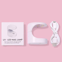 Load image into Gallery viewer, Mini Nail Dryer UV Lamp Manicure Machine Single Finger Nails Art Tool Gel Polish 16W Nail Dryer LED Nail Lamp Manicure Tools