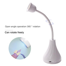 Load image into Gallery viewer, Rechargeable Mini Nail Art Nail Lamp Dryer Machine 16W Portable UV Nail Lamp Light Curing Polish Glue Portable Nail Art Lamp