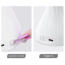 Load image into Gallery viewer, Rechargeable Mini Nail Art Nail Lamp Dryer Machine 16W Portable UV Nail Lamp Light Curing Polish Glue Portable Nail Art Lamp