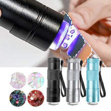 Load image into Gallery viewer, Mini Silicone UV Gel Nail Dryer Portable Ultraviolet Nail Lamp Acrylic Nail Art Lamp Curing Machine LED Light Resin Lamps Manicure Tools