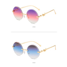 Load image into Gallery viewer, Fashion Metal Butterfly Frameless Sunglasses Fashion Colorful Sunglasses Men's and Women's Personalized Trendy Sun Glasses
