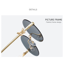 Load image into Gallery viewer, Fashion Metal Butterfly Frameless Sunglasses Fashion Colorful Sunglasses Men's and Women's Personalized Trendy Sun Glasses