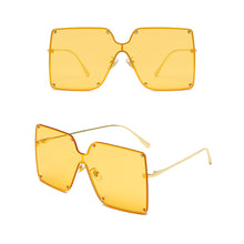 Load image into Gallery viewer, Trendy Siamese Sunglasses Large Frame Fashion Gradient Sunglasses Fashion Men's and Women's Personalized Sun Glasses