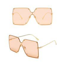 Load image into Gallery viewer, Trendy Siamese Sunglasses Large Frame Fashion Gradient Sunglasses Fashion Men's and Women's Personalized Sun Glasses