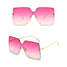 Load image into Gallery viewer, Trendy Siamese Sunglasses Large Frame Fashion Gradient Sunglasses Fashion Men's and Women's Personalized Sun Glasses