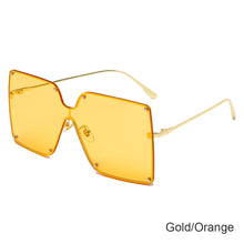 Load image into Gallery viewer, Trendy Siamese Sunglasses Large Frame Fashion Gradient Sunglasses Fashion Men's and Women's Personalized Sun Glasses