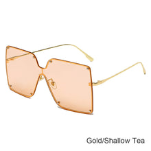Load image into Gallery viewer, Trendy Siamese Sunglasses Large Frame Fashion Gradient Sunglasses Fashion Men's and Women's Personalized Sun Glasses