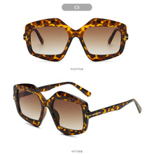 Load image into Gallery viewer, Trendy T-word Rice Nail Sunglasses Irregular Fashion Colorful Sunglasses Fashion Men's and Women's Personalized Sun Glasses
