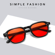 Load image into Gallery viewer, Fashion Trend Small Frame Rice Nail Ocean Film Simple Sun Glasses Personality Street Sunglasses Travel HD Vision Sunglasses