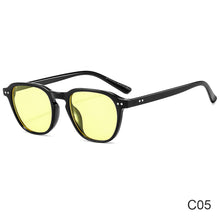 Load image into Gallery viewer, Fashion Trend Small Frame Rice Nail Ocean Film Simple Sun Glasses Personality Street Sunglasses Travel HD Vision Sunglasses
