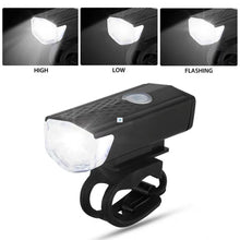 Load image into Gallery viewer, Bike Light MTB Road Bike Bicycle Front Back Rear Taillight USB Rechargeable Cycling Safety Warning Light Bicycle Lamp Flashlight