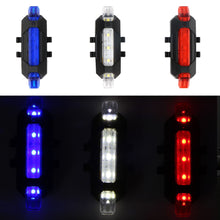 Load image into Gallery viewer, Bike Light MTB Road Bike Bicycle Front Back Rear Taillight USB Rechargeable Cycling Safety Warning Light Bicycle Lamp Flashlight