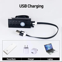 Load image into Gallery viewer, Bike Light MTB Road Bike Bicycle Front Back Rear Taillight USB Rechargeable Cycling Safety Warning Light Bicycle Lamp Flashlight