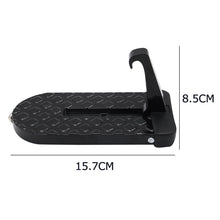 Load image into Gallery viewer, Foldable Car Roof Rack Step Car Door Step Multifunction Universal Latch Hook Auxiliary Foot Pedal Aluminium Alloy Safety Hammer