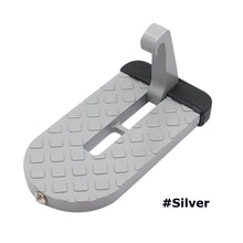 Load image into Gallery viewer, Foldable Car Roof Rack Step Car Door Step Multifunction Universal Latch Hook Auxiliary Foot Pedal Aluminium Alloy Safety Hammer