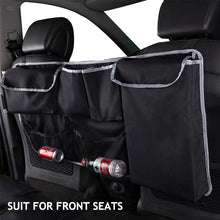 Load image into Gallery viewer, Car Rear Seat Back Organizer Auto Trunk Storage for Car Truck SUV Adjustable Auto Back Seat Cargo Organizers with Mesh Pockets