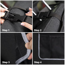 Load image into Gallery viewer, Car Rear Seat Back Organizer Auto Trunk Storage for Car Truck SUV Adjustable Auto Back Seat Cargo Organizers with Mesh Pockets