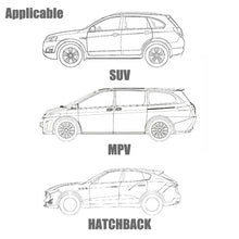Load image into Gallery viewer, Car Back Seat Trunk Organizer Rear Seats Storage for Car Truck SUV Adjustable Auto Back Seat Cargo Organizers with Mesh Pockets