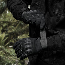 Load image into Gallery viewer, Motorcycle Touchscreen Gloves Artificial Leather Hard Knuckle Full Finger Protective Gear Racing Riding Hunting Moto Motocross