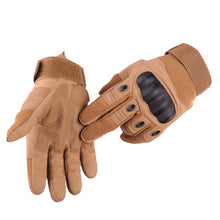 Load image into Gallery viewer, Motorcycle Touchscreen Gloves Artificial Leather Hard Knuckle Full Finger Protective Gear Racing Riding Hunting Moto Motocross