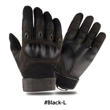 Load image into Gallery viewer, Motorcycle Touchscreen Gloves Artificial Leather Hard Knuckle Full Finger Protective Gear Racing Riding Hunting Moto Motocross
