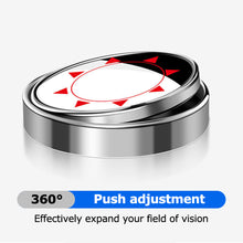 Load image into Gallery viewer, 2 Pcs Wide-angle 360 Degree Adjustable Car Blind Spot Mirror Round Frame Convex Clear Rearview Auxiliary Mirror Driving Safety