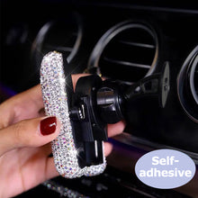 Load image into Gallery viewer, Universal Car Phone Holder with Bing Crystal Rhinestone Car Air Vent Mount Clip Cell Phone Holder for iPhone Samsung Car Holder