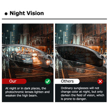 Load image into Gallery viewer, Universal Polarized Photochromic Sunglasses Driving Chameleon Glasses Change Color Sun Glasses Day Night Vision Driver's Eyewear