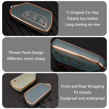 Load image into Gallery viewer, TPU Car Key Cover Key Case For VW Golf 8 Shell Key Cover For Skoda Octavia A8 MK4 Mk8 2020 2021 Seat Leon Mk4 Cupra Formentor