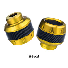 Load image into Gallery viewer, Universal 2Pcs Aluminum Alloy Motorcycles Falling Protector Explosion-proof Frame Slider Front Fork Cups Sliders Falling Crash