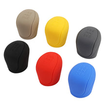 Load image into Gallery viewer, Car Gear Head Shift Knob Cover Silicone Gear Shift Non Slip Grip Handle Case Automobiles Gear Shift Collars Interior Accessories