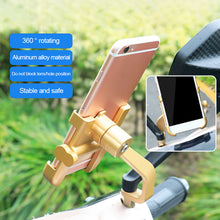 Load image into Gallery viewer, Motorcycle Phone Holder Can Rotate and Adjust Charging Mobile Phone Bicycle Mobile Holder