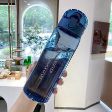 Load image into Gallery viewer, 780ml Sports Water Bottle Outdoor Water Bottle with Straw Plastic Portable Water Cup Dinkware Camping Bike Bottle Kitchen Tools