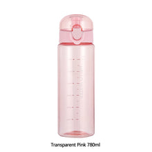 Load image into Gallery viewer, 780ml Sports Water Bottle Outdoor Water Bottle with Straw Plastic Portable Water Cup Dinkware Camping Bike Bottle Kitchen Tools