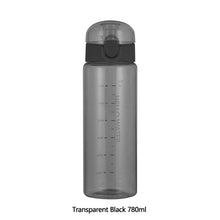 Load image into Gallery viewer, 780ml Sports Water Bottle Outdoor Water Bottle with Straw Plastic Portable Water Cup Dinkware Camping Bike Bottle Kitchen Tools