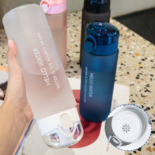 Load image into Gallery viewer, 780ml Sports Water Bottle Outdoor Water Bottle with Straw Plastic Portable Water Cup Dinkware Camping Bike Bottle Kitchen Tools