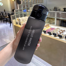 Load image into Gallery viewer, 780ml Sports Water Bottle Outdoor Water Bottle with Straw Plastic Portable Water Cup Dinkware Camping Bike Bottle Kitchen Tools