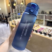 Load image into Gallery viewer, 780ml Sports Water Bottle Outdoor Water Bottle with Straw Plastic Portable Water Cup Dinkware Camping Bike Bottle Kitchen Tools