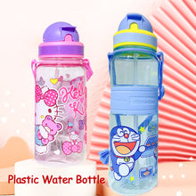 Load image into Gallery viewer, Portable Kids Water Bottle Sippy Cup Creative Cartoon Baby Feeding Cups with Straws Leakproof Water Bottles Outdoor Children's Cups