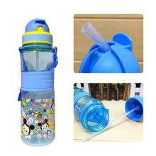 Load image into Gallery viewer, Portable Kids Water Bottle Sippy Cup Creative Cartoon Baby Feeding Cups with Straws Leakproof Water Bottles Outdoor Children's Cups