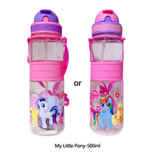 Load image into Gallery viewer, Portable Kids Water Bottle Sippy Cup Creative Cartoon Baby Feeding Cups with Straws Leakproof Water Bottles Outdoor Children's Cups