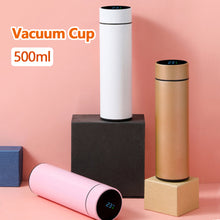 Load image into Gallery viewer, 500ml Intelligent Stainless Steel Thermos Temperature Display Smart Water Bottle Vacuum Flasks Thermoses Coffee Cup Christmas Gifts