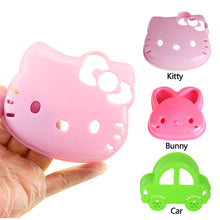 Load image into Gallery viewer, Cute Car Rabbit Sandwich Mold Toast Bread Making Cutter Mould Cute Baking Pastry Tools Children Interesting Food Kitchen Accessories
